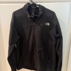 The North Face Black Zippered Black Fleece Jacket (Canyonlands)